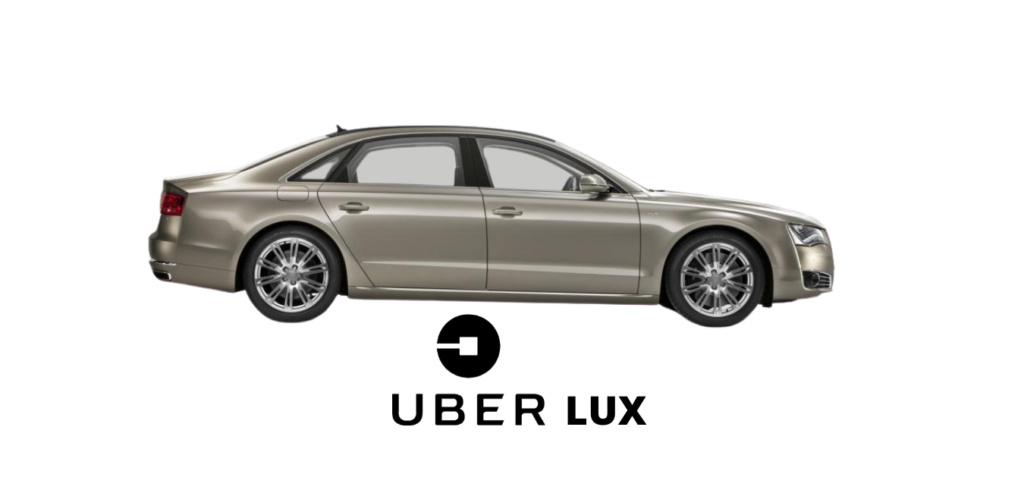 Uber lux accepted cars